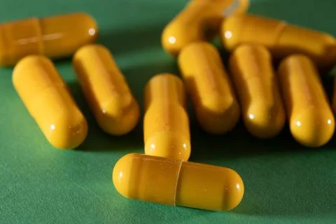Yellow on Green Stock Photos