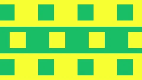 Yellow &amp; Green Shuffle loop 01 (Kids) Stock Footage 151084276