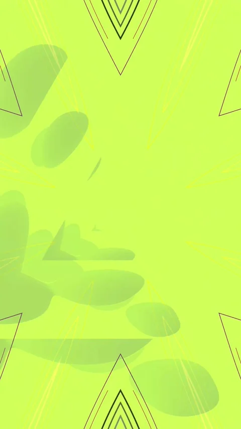 Yellow-green starburst geometric pattern background (10-15 words) 库存影片 331358266
