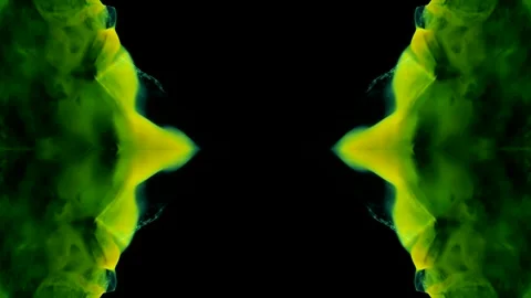 Yellow Greens Face Off Stock Footage 255786689