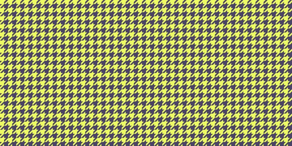 Yellow Grey Seamless Houndstooth Pattern Background. Traditional Arab Texture Illustrazione stock