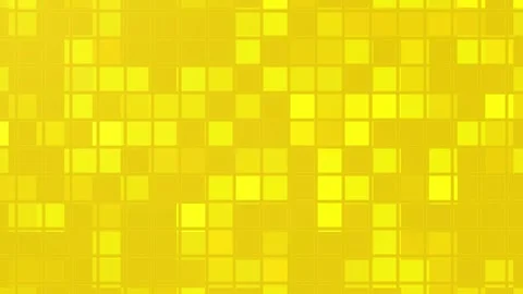 Yellow Grid Pattern Background Loop. Video stock 286427723