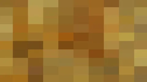 Yellow grid pixelated gradient. 4K animation (Mosaic background). Stock Footage 220775202