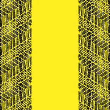 Yellow grunge background Stock Illustration