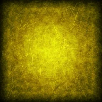 Yellow grunge background or texture Stock Illustration