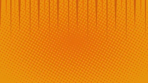 Yellow halftone background animation with spiky lines at the top Stock-Footage 321377612