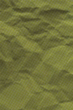 Yellow Halftone Paper Texture Grunge Dotted Printed Comic Page Retro Stock Illustration