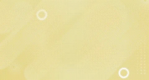 Yellow halftone texture with small white dots and two white circles  abstra.. Stock Illustration