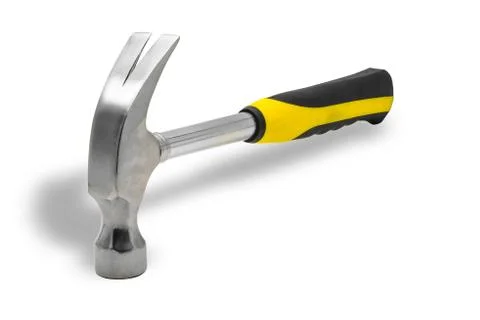 Yellow hammer isolated Stock Photos