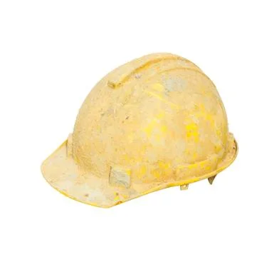 Yellow hard hat Stock Photos