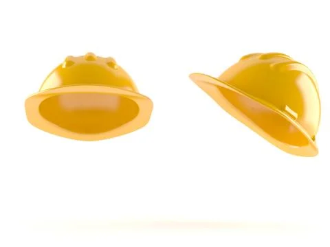 Yellow hardhat Stock Illustration