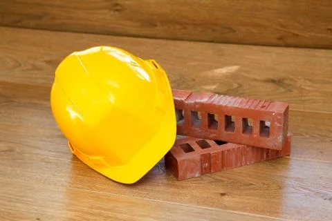 Yellow hardhat Stock Photos