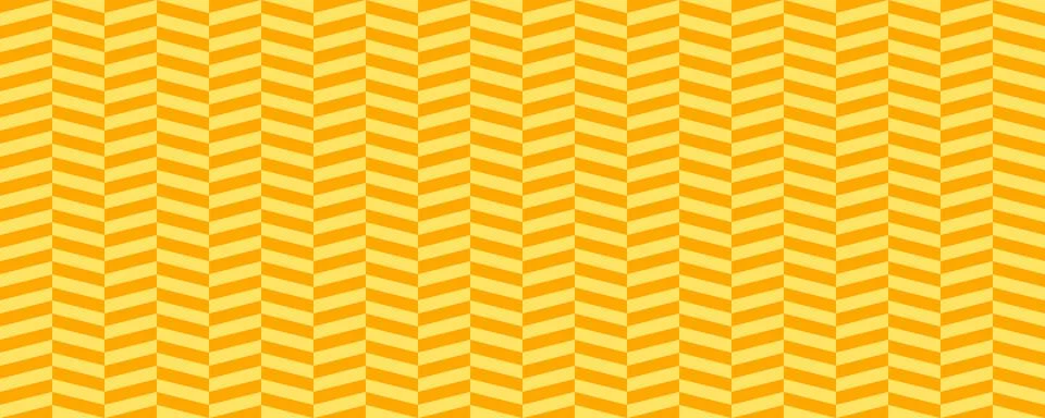 Yellow herringbone seamless pattern. Orange chevron background. Repeating zigzag イラスト素材