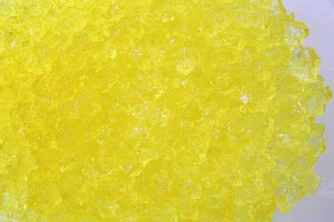Yellow ice background Stock Photos