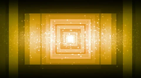 Yellow Illusion Tunnel 스톡 동영상 40888293