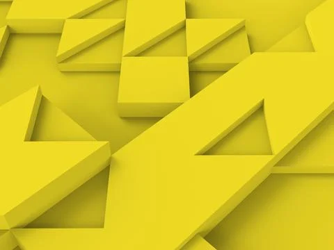 Yellow Infinity Colored Background – Abstract Design Illustrazione stock