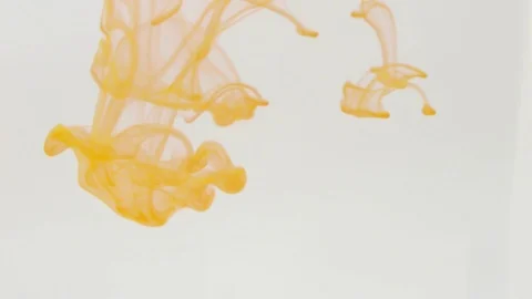 Yellow Ink Stock Footage 116744998