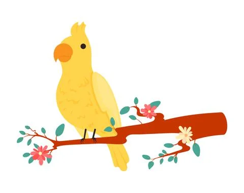 Yellow isolated on white background, vector illustration Illustrazione stock