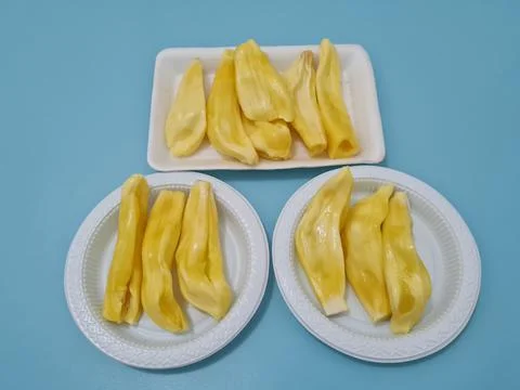 Yellow jackfruit Foto stock