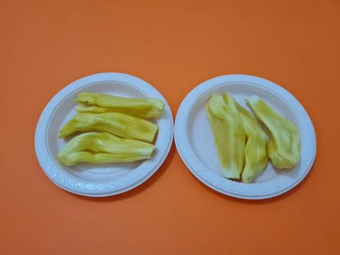 Yellow jackfruit Stock Photos
