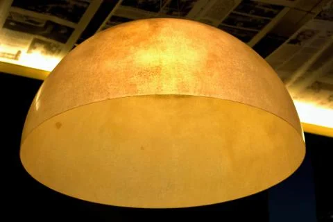 Yellow lamp Stock Photos