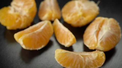 Yellow large raisins on a dark background 스톡 동영상 146514059
