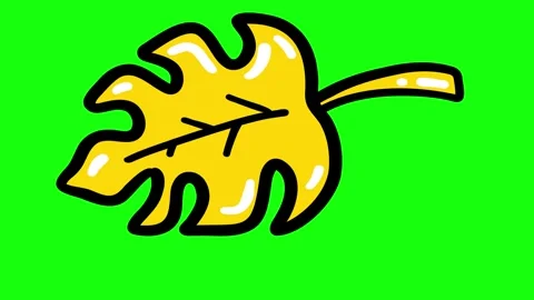 Yellow Leaf 4k Stock Footage 249390174