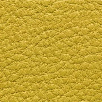 Yellow leather texture close up background pattern Stock Photos