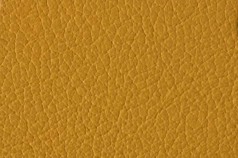 Yellow leather texture closeup background Stock Photos