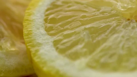 Yellow lemon for lemonade, lemon in motion Stock Footage 151330694