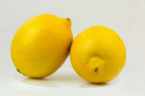 Yellow lemon Stock Photos