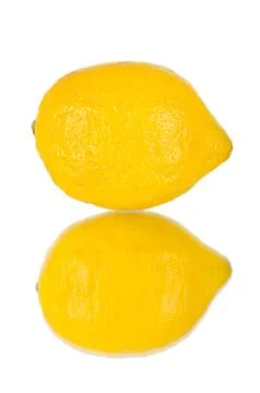 Yellow lemon Stock Photos