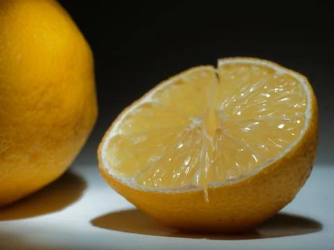 Yellow lemon Stock Photos
