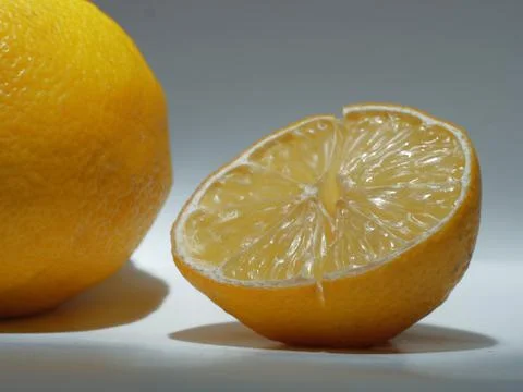 Yellow lemon Stock Photos