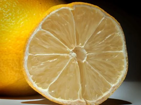 Yellow lemon Stock Photos