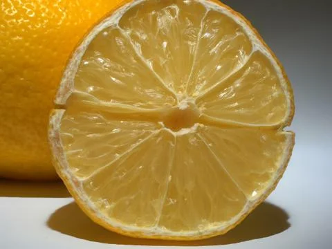Yellow lemon Stock Photos