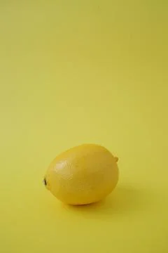Yellow lemon Stock Photos