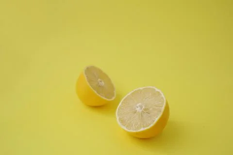 Yellow lemon Stock Photos