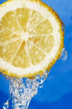 Yellow lemon Stock Photos