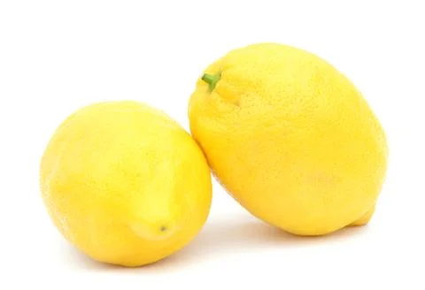 Yellow lemons Stock Photos