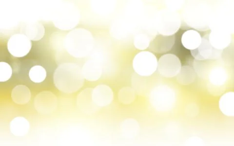 Yellow light bokeh soft light abstract background Stock Illustration