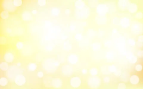 Yellow light bokeh soft light abstract background, Vector eps Stock Illustration