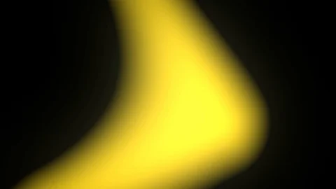 Yellow Light Leaks On Black Background. Stock Footage 107429778