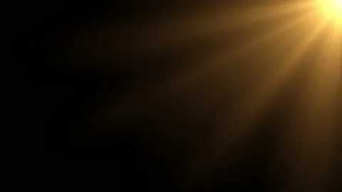 Yellow light rays animation. Stock Footage 149026724