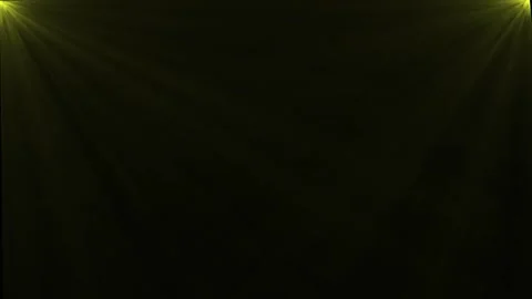 Yellow light rays emanating from corners on dark textured background abstra.. Stock Footage 338371808