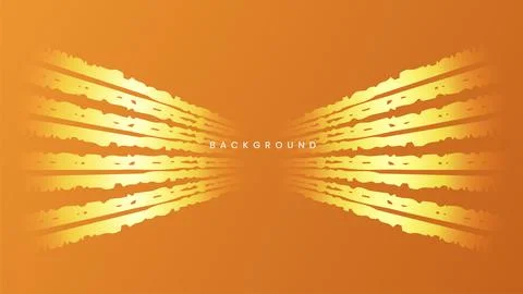 Yellow light rays reflection, Stripes grunge background texture Stock Illustration