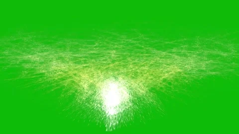 A yellow light streak on a green background Vídeos de archivo 331103166