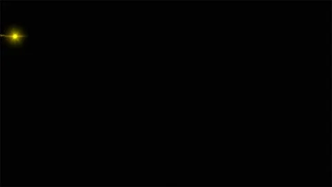 Yellow Light Streak Particles Stock-Footage 170997624