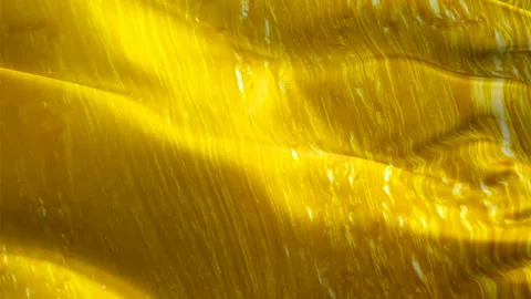 Yellow light wall shining. Big Explosion Golden and Silver Glitter Dust Tiny Video stock 109497175