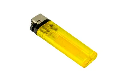 Yellow lighter Stock Photos